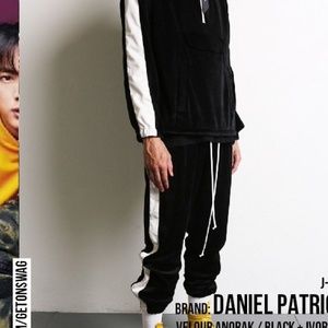 Daniel Patrick Parachute Track Pant Velour